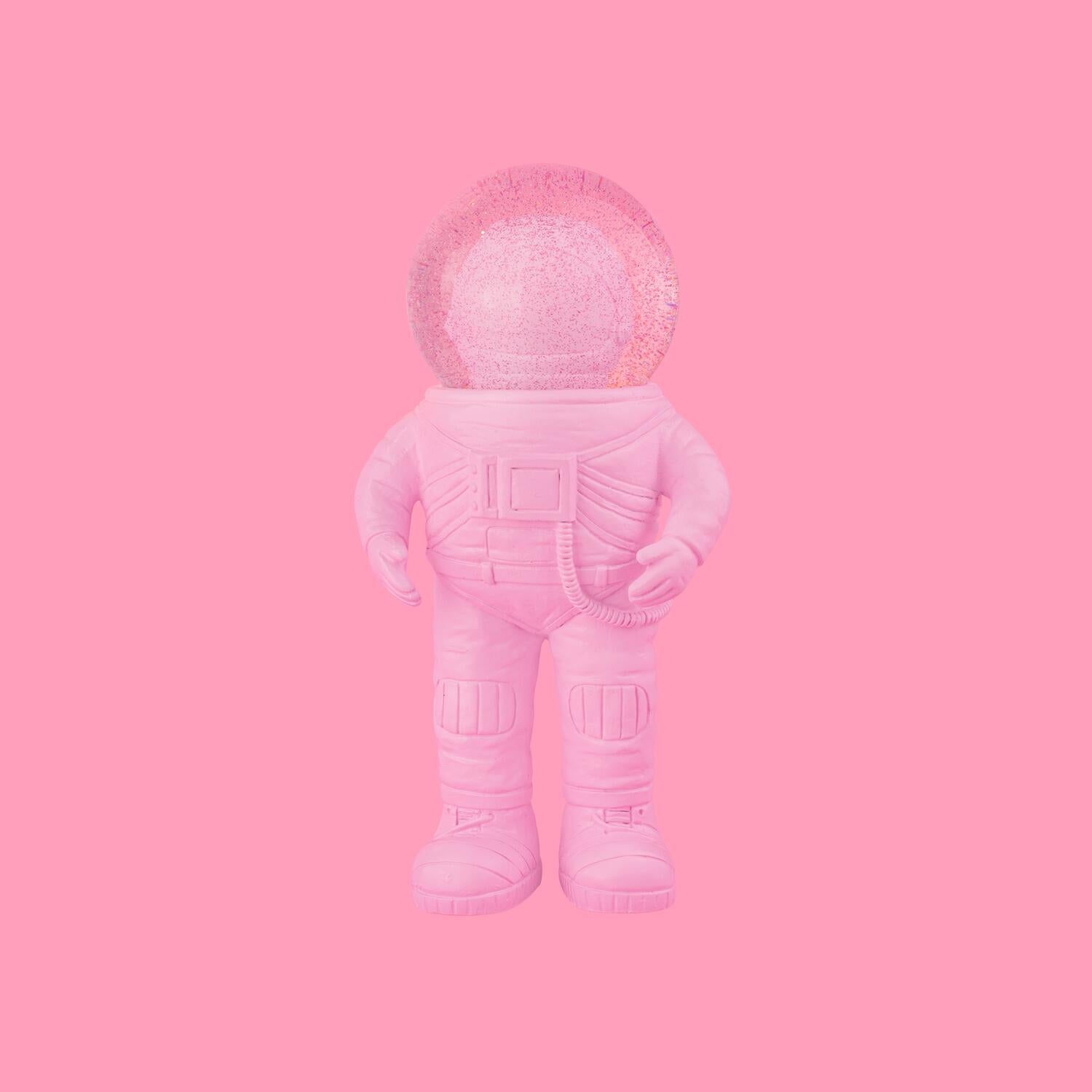 The Astronaut snekugle, Medium - Pink